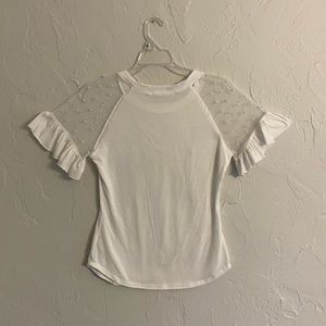 Nylon apparel ladies large shirt